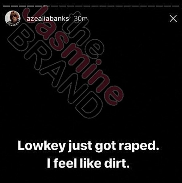 Azealia Banks - I Lowkey Just Got Raped