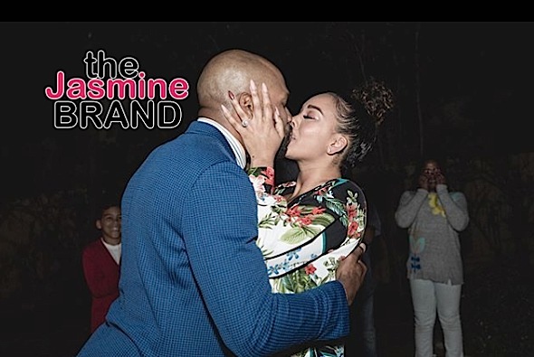 Derek Fisher Proposes To Gloria Govan! [Photos]