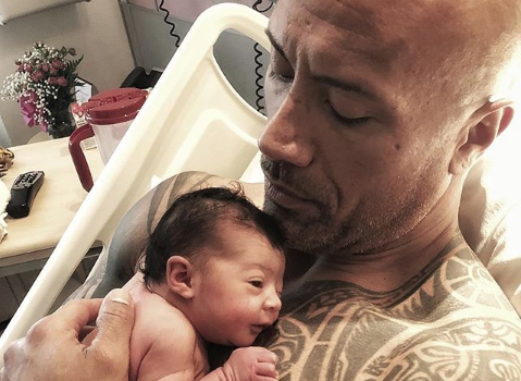 Dwayne ‘The Rock’ Johnson & Girlfriend Welcome Daughter