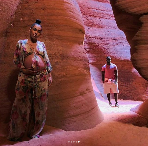 Lance Gross’ Wife Hits The Desert For Maternity Shoot [Photos]