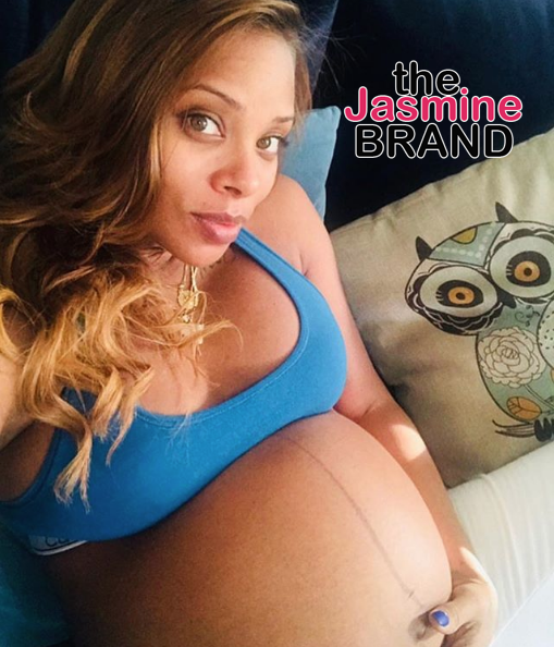 Eva Marcille Goes Into Labor [Photo]