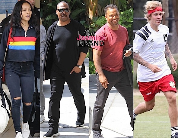 Dennis Haysbert, Paris Hilton, Karrueche Tran, Eddie Murphy, Alfonso Ribeiro + Justin Bieber [Celebrity Stalking]