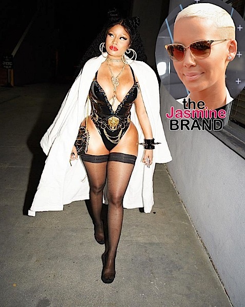 Amber Rose Shoots Her Shot w/ Nicki Minaj