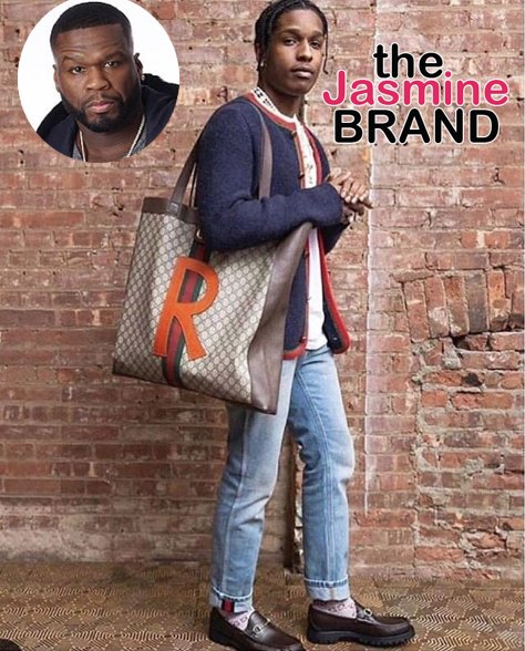 50 Cent Calls Out A$AP Rocky Wearing Male Purse