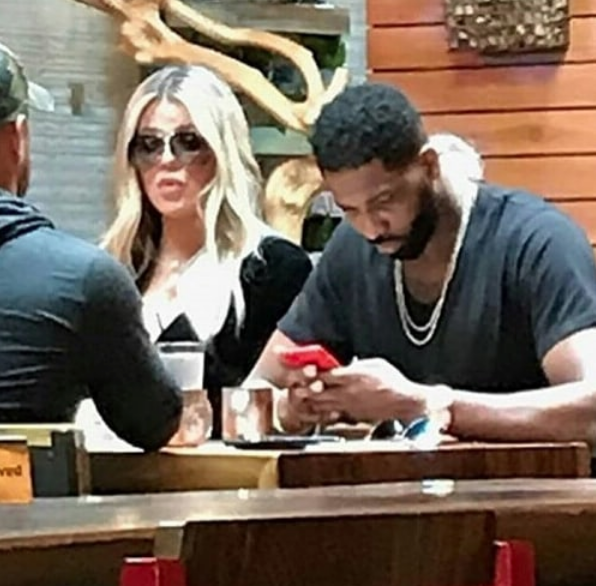 Khloe Kardashian & Tristan Thompson Make 1st Public Appearance Since Cheating Scandal