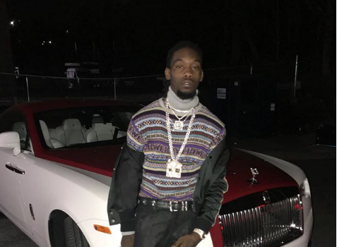 Cardi B Fiance Offset Crashes Car In Atlanta, Released From Hospital