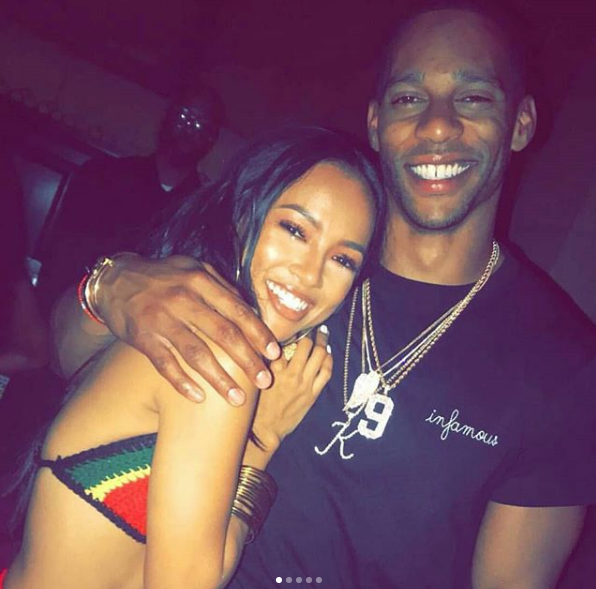 Karrueche Tran Celebrates Birthday w/ Boyfriend Victor Cruz [VIDEO]