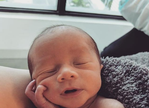 Chrissy Teigen & John Legend Debut Newborn Son Miles [Photos]