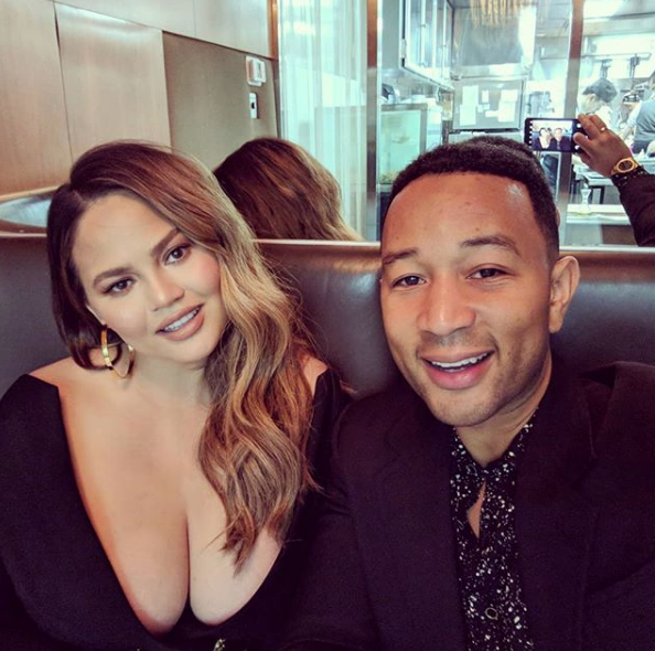 John Legend & Chrissy Teigen Have 1st Date Since Newborn Son’s Birth