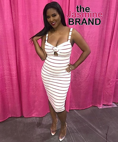 Kenya Moore Debuts Pregnant Belly Amidst Rumors of RHOA Firing