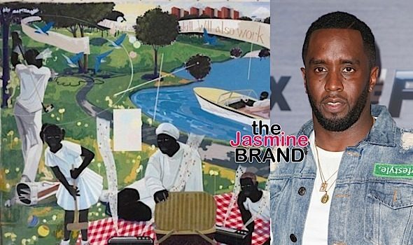 Diddy Buys $21 Million Painting, Most Expensive Piece By Any Living Black Artist!