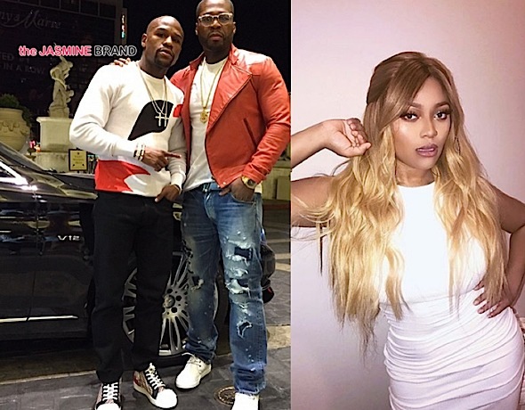 Floyd Mayweather & 50 Cent Are Feuding Over Teairra Mari Club + 50 Posts Private Text Messages