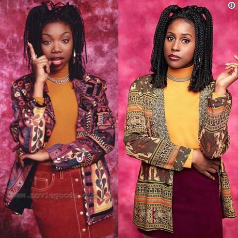 Brandy Responds To Issa Rae Transforming Into “Moesha”