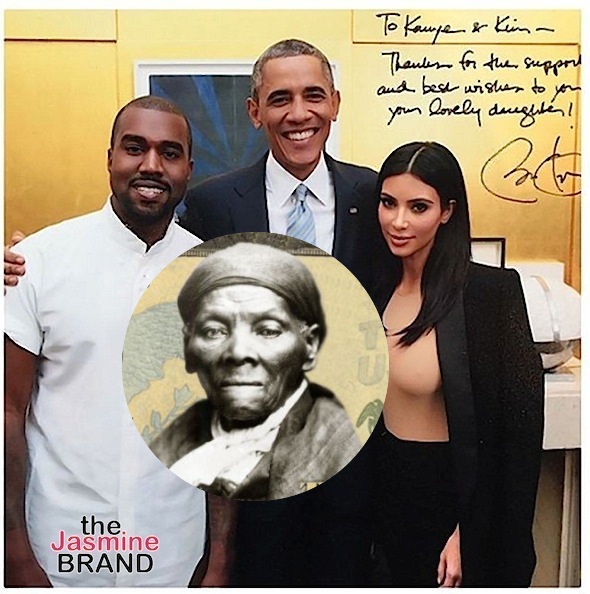 Kanye West Doesn’t Want Harriet Tubman On The $20 Bill, Still Pissed Obama Called Him A Jacka**