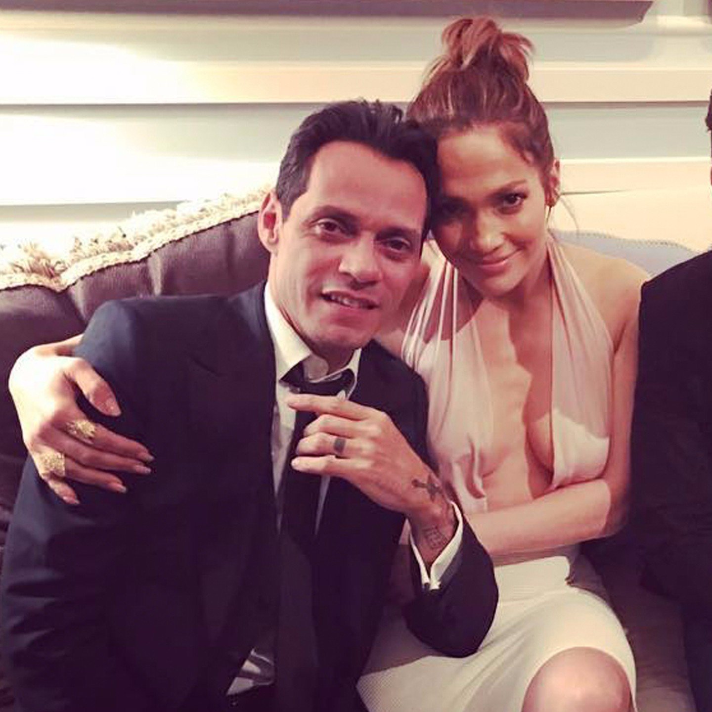 Marc Anthony's fiancée Nadia, 23, confirms engagement – see ring