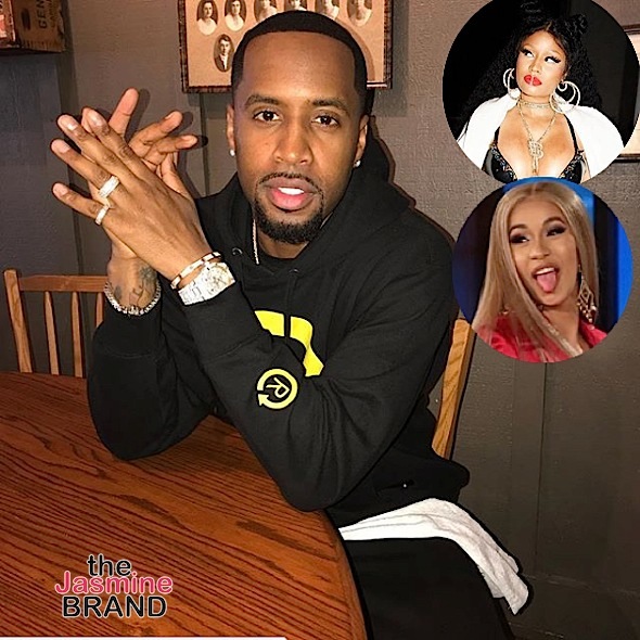 Safaree Reveals Why He's Celibate + Admits He Doesn't Like Nicki Minaj's New Music: People Love Cardi B's Personality - theJasmineBRAND