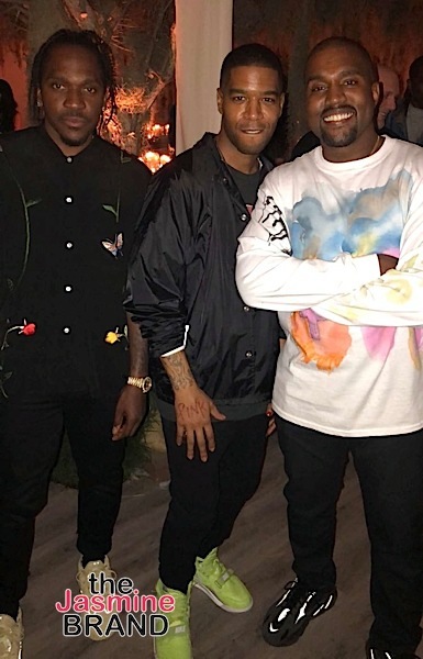 Kanye’s 41st B-Day Dinner: Kid Cudi, Teyana Taylor, Pusha T, LA Reid, Kendall Jenner + Kanye Lattee’s & Hennessy Slushies