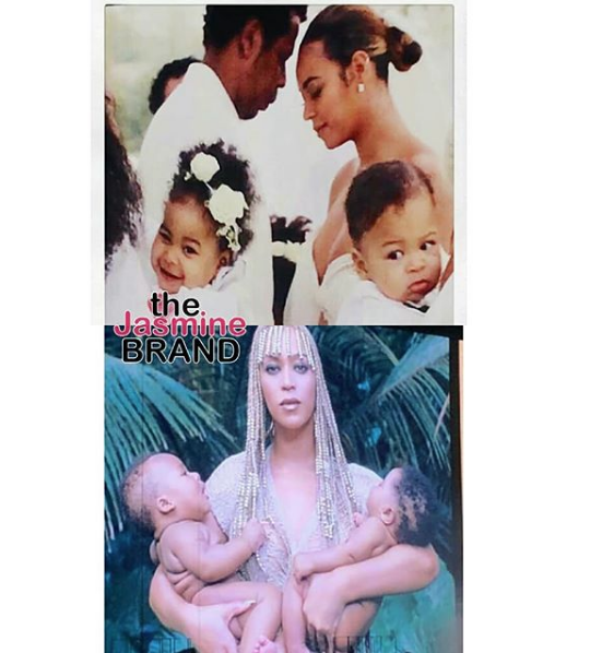 Beyonce Holds Fake Twins On Tour?