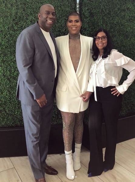 Magic Johnson And His Family — Including Son Ej — Hit The Red Carpet In ...