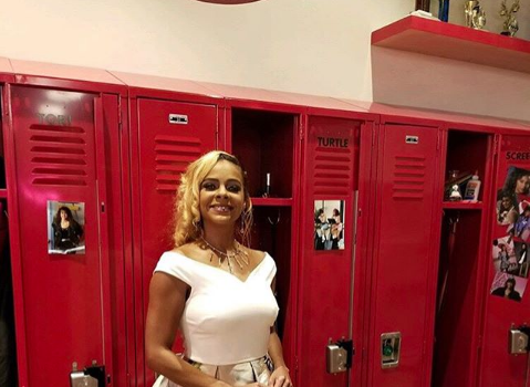 Lark Voorhies Aka ‘Lisa Turtle’ Spotted At ‘Saved By The Bell’ Pop-Up
