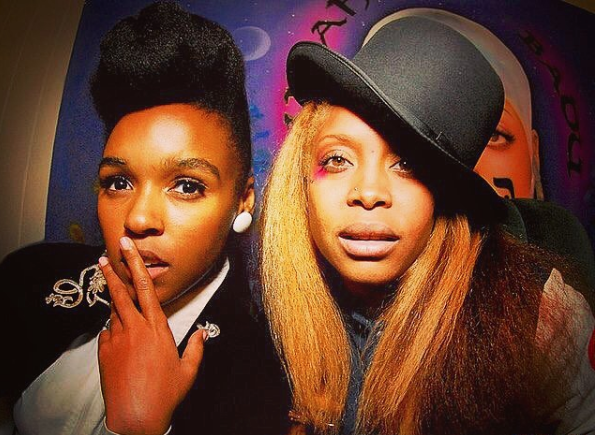 Erykah Badu-I Found Out Janelle Monae Was Gay On The Internet! + Janelle’s Hilarious Reaction