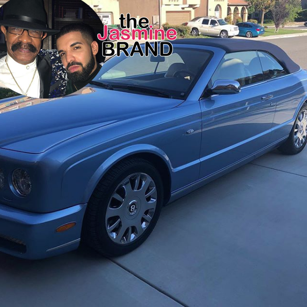 Drake Buys Dad A Convertible Bentley Azure!