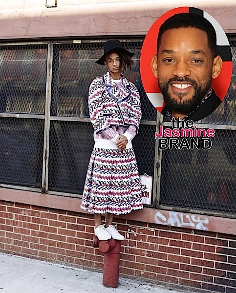 Jaden Smith's Mom “Gave Him Props” for Wearing a Skirt