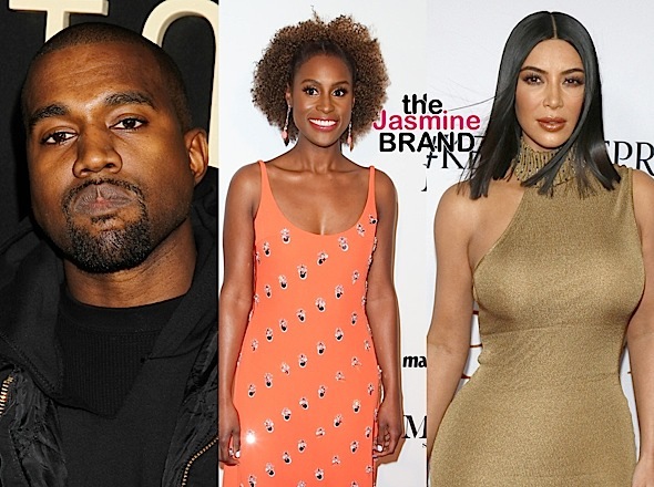 Issa Rae Slams Kanye West in Front of Kim Kardashian, “Insecure” Cast Slams Rapper