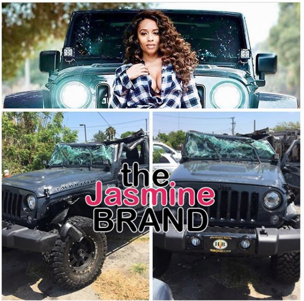 EXCLUSIVE: Melyssa Ford “Lucky” To Be Alive After Car Accident w/ 18-Wheeler Truck