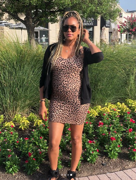 Letoya Luckett Debuts Pregnant Belly