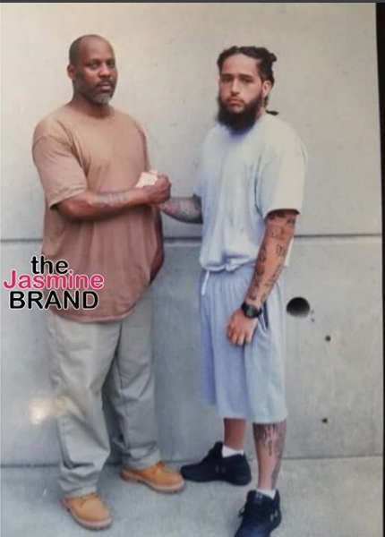 DMX Poses In Jail With Inmate