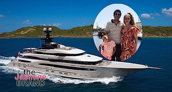 Beyonce & Jay-Z Vacation In $180 Million Yacht With Swimming Pool & Home Theater