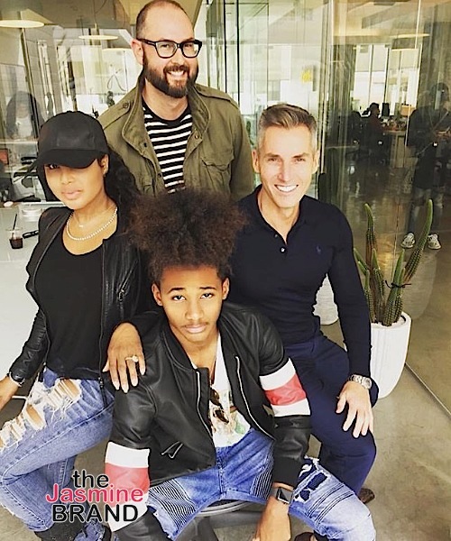 Toni Braxton’s 15-Year-Old Son Signs Contract w/ Modeling Agency