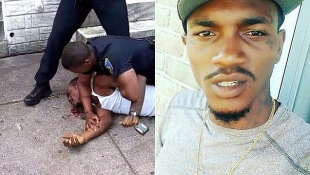 Baltimore Cop Suspended w/ Pay, After Footage Of Him Attacking Citizen Dashawn McGrier Goes Viral