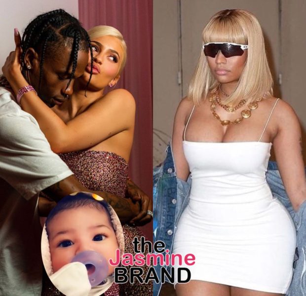 Nicki Minaj Debuts #2 On The Charts, Blames Travis Scott, Kylie Jenner, Baby Stormi & Spotify