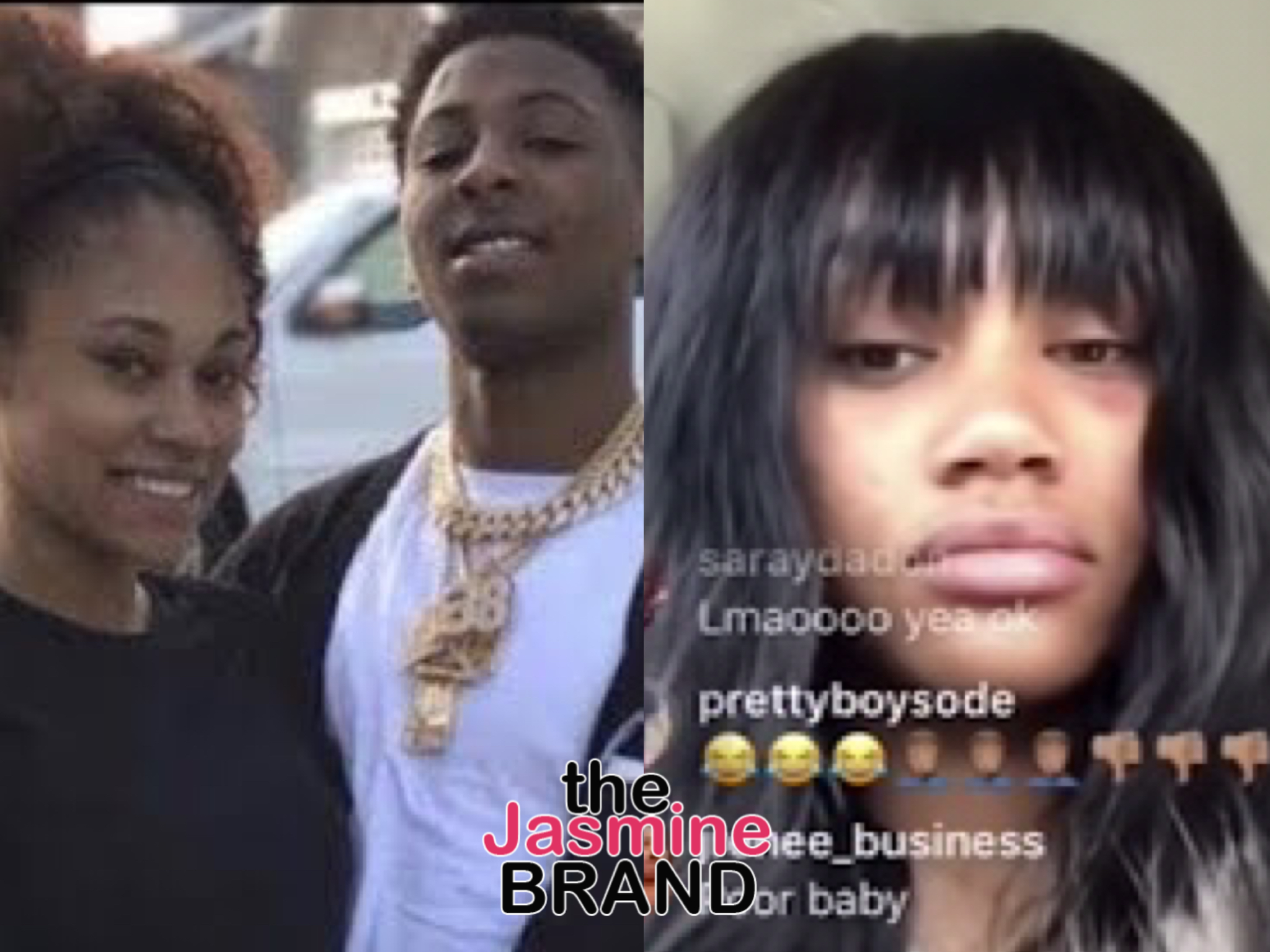 NBA Youngboys Pregnant girlfriend Jania explains her bl 