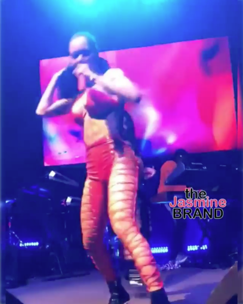 Teyana Taylor’s Wig Falls Off On Stage, See Her Flawless Recovery [VIDEO]