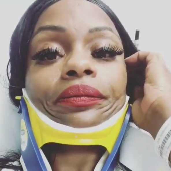 Blac Chyna’s Mom Tokyo Toni In Car Accident [VIDEO]