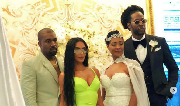 2 Chainz Weds Longtime Girlfriend Kesha Ward: Lil Wayne, Monica, Kanye, Kim Kardashian Attend