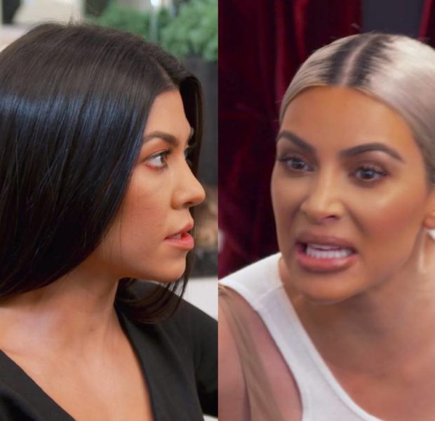 Kim Kardashian Tells Sister Kourtney To Shut The F**k Up – You’re The Least Interesting To Look At