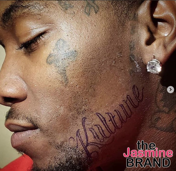 Cardi B’s Hubby Offset Gets Daughter Kulture Inked On Face, Accused Of Not Tattooing His Other Children’s Names