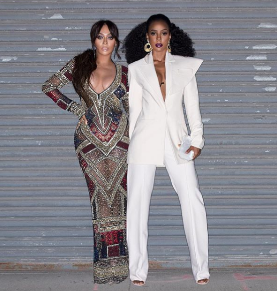 Kelly Rowland & Lala Are Flawless In George Keburia & Naeem Khan at NYFW [Celebrity Fashion]