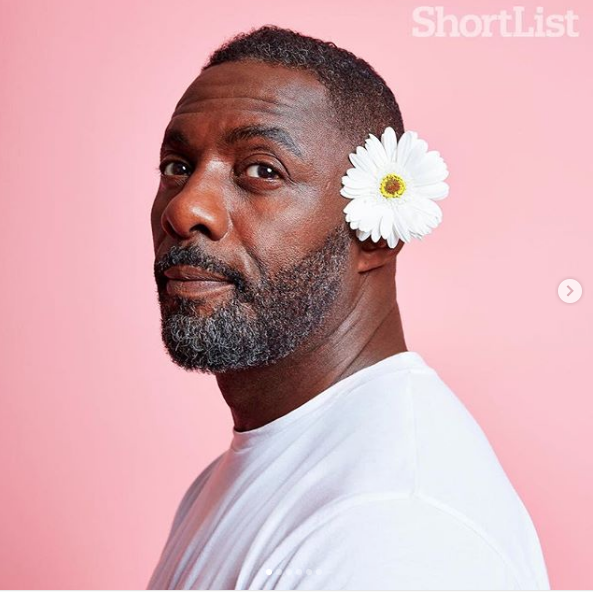 Idris Elba Has A Flower Party In New Shoot [Photos]