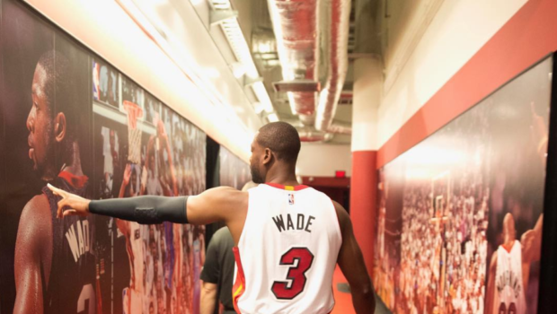 Dwyane Wade Says Goodbye W/ Triple-Double In Final NBA Game