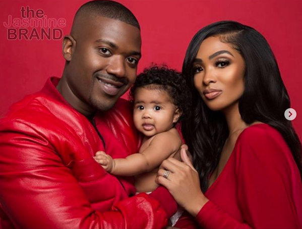 Ray J’s Family Photo w/ Princess Love & Baby Melody Is Adorable!