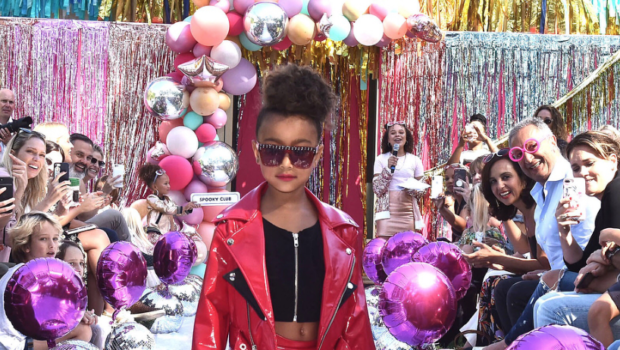 North West Walks In Her Very First Fashion Show [VIDEO]