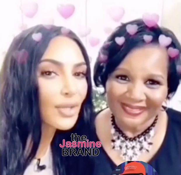 Kim Kardashian Says Alice Marie Johnson Would Still Be In Jail If It Wasn’t For Kanye Supporting Trump