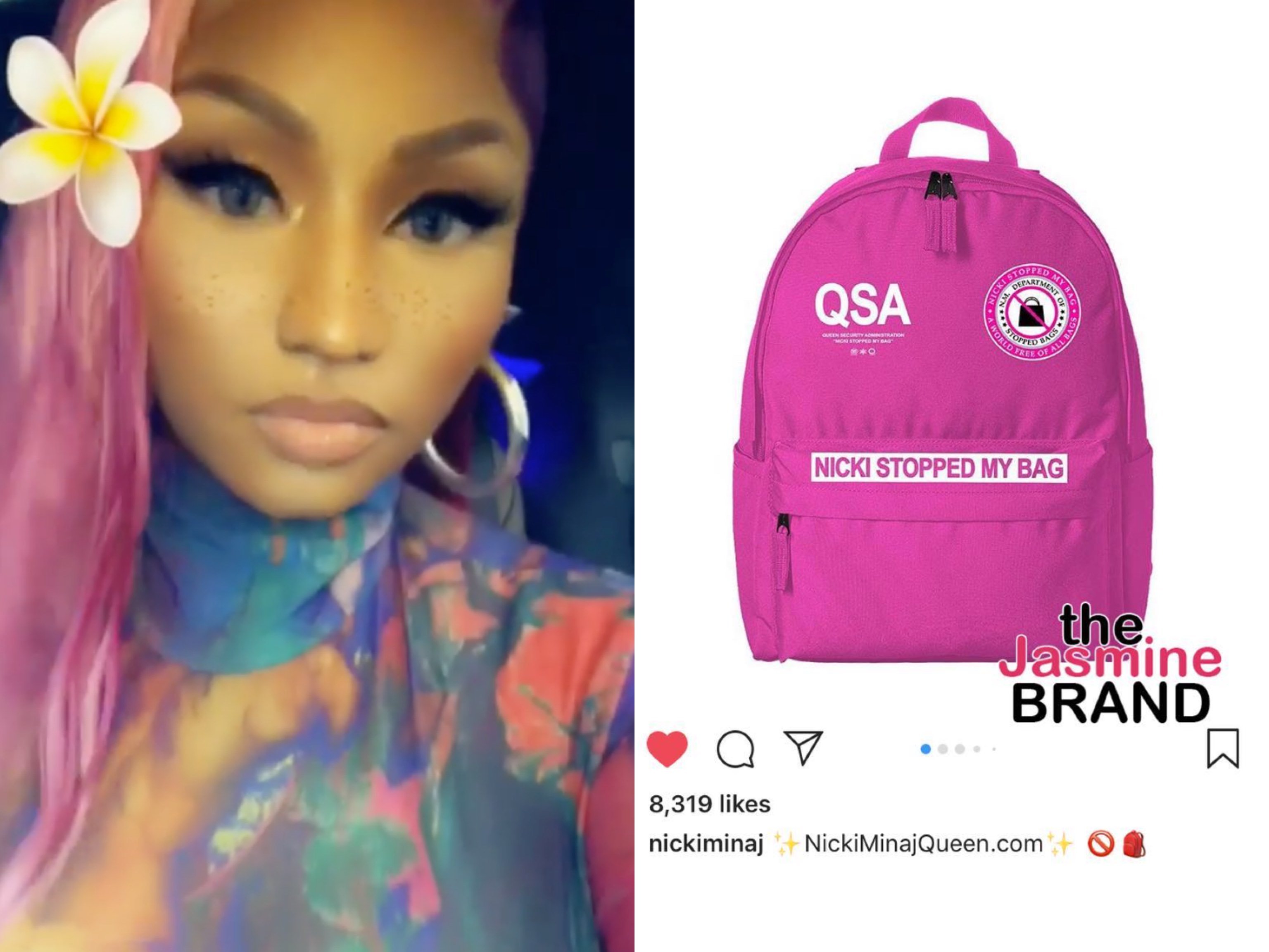 Nicki Minaj, Bags, Nicki Minaj Pink Handbag