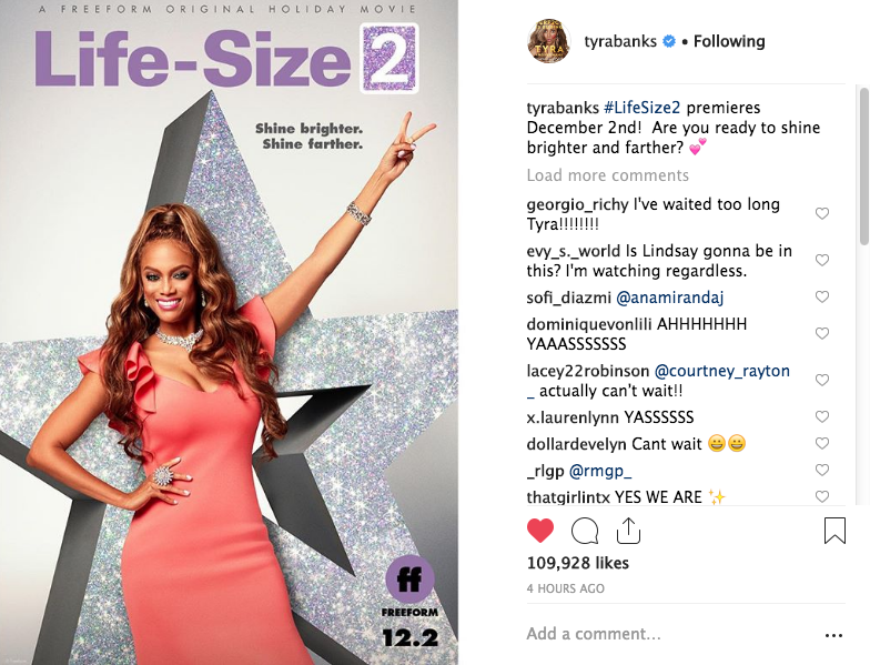 Tyra Banks Reveals Life Size 2 Poster Premiere Date Thejasminebrand