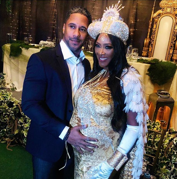 EXCLUSIVE: Kenya Moore – Source Denies Reports Reality Star Hid & Cried At Baby Shower